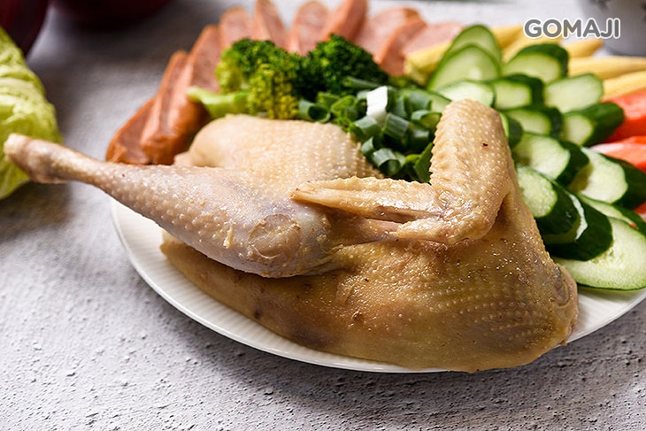 1號餐(半隻+5樣配菜)