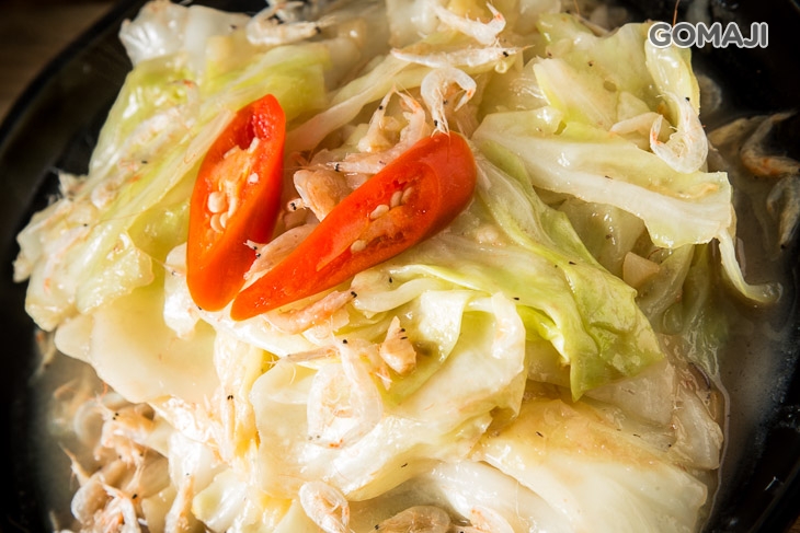 泰式蝦醬高麗菜