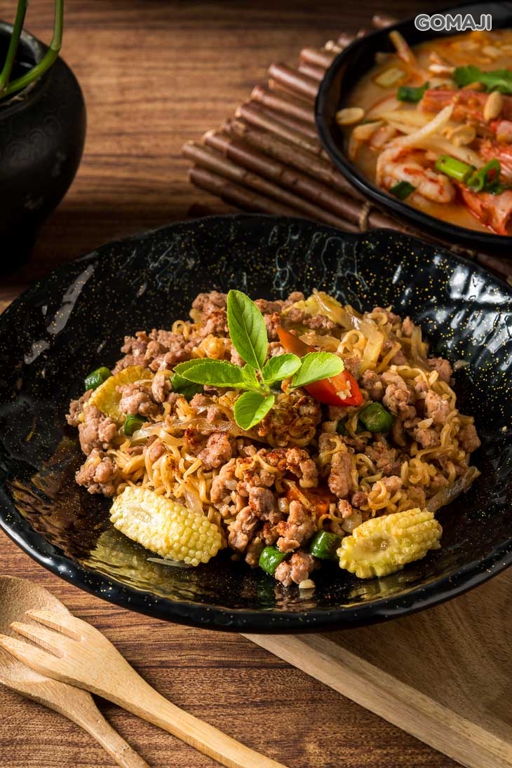 泰式打拋豬炒泡麵