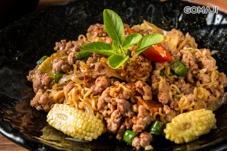 泰式打拋豬炒泡麵