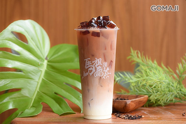 馬祖黑糖粉粿厚奶