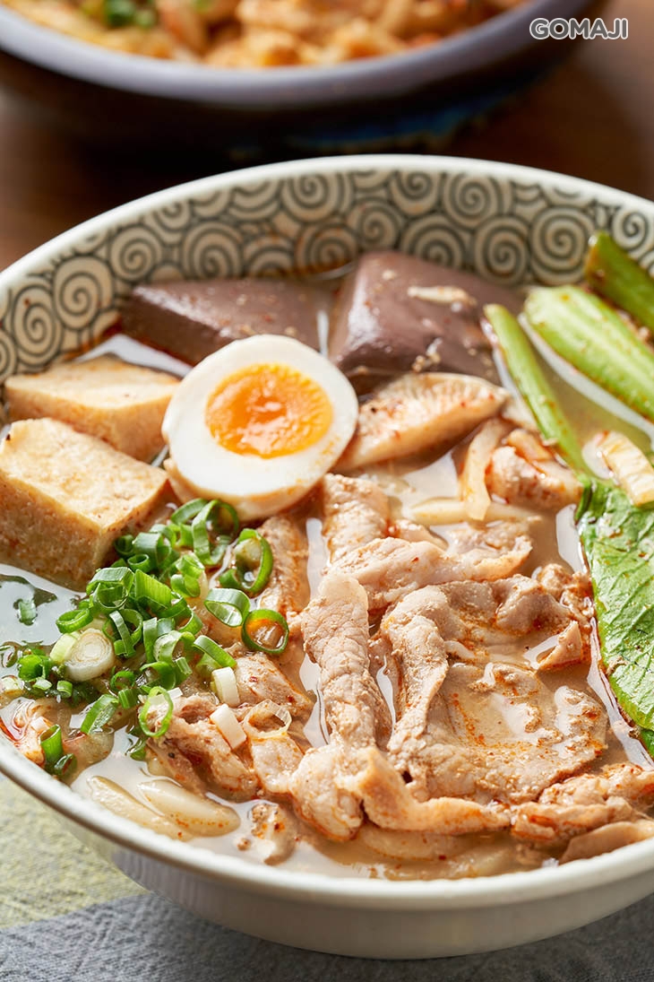 川香麻辣松阪豬肉麵