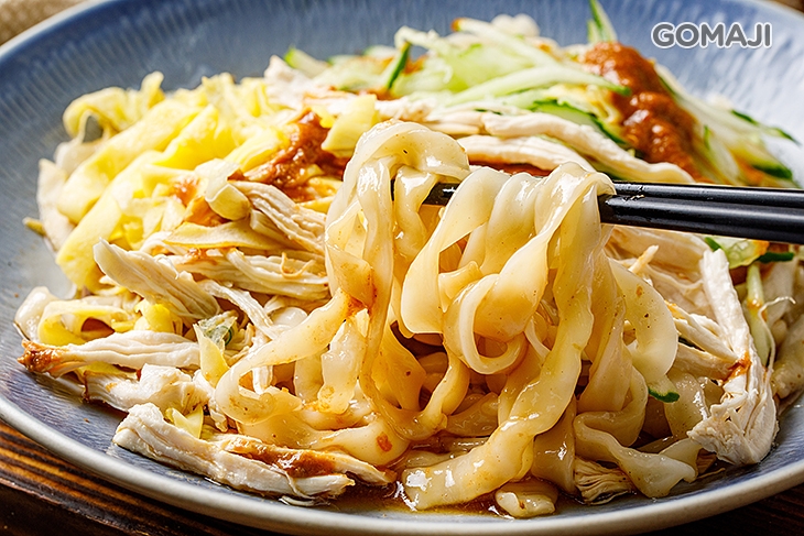 椒麻雞絲乾拌麵 