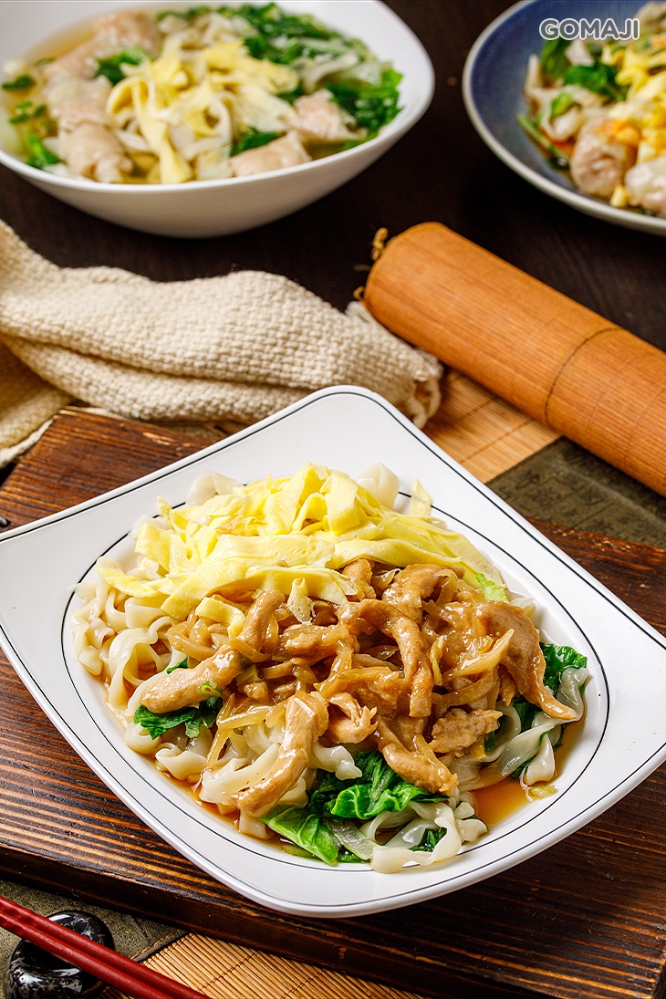  榨菜雞肉絲乾拌麵