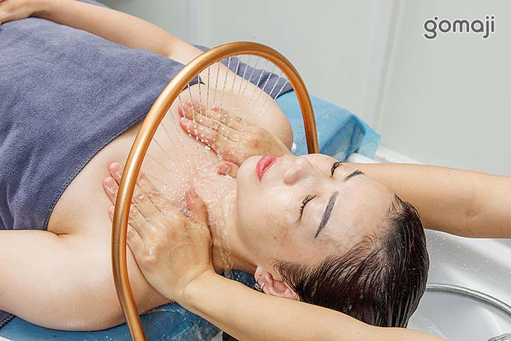 肩頸頭部SPA水浴