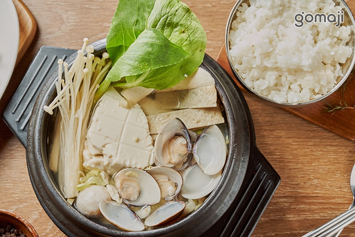 蛤蜊豆腐鍋