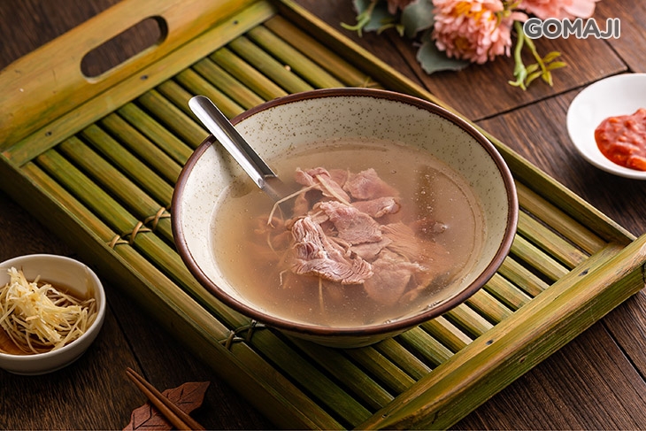 溫體牛肉湯  