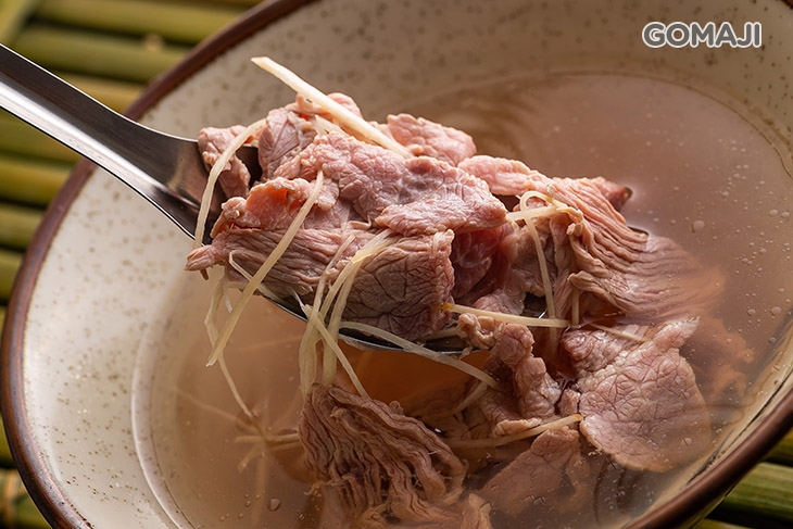 溫體牛肉湯  
