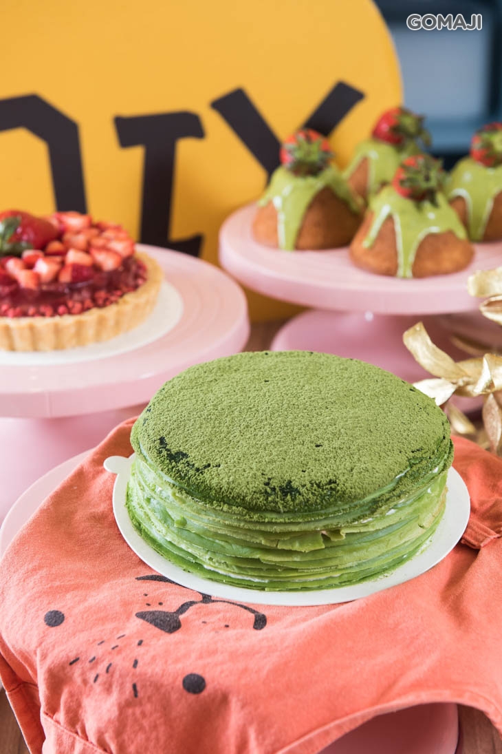 抹茶千層蛋糕