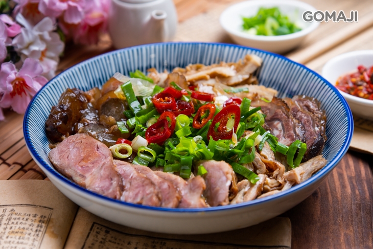 牛肚、牛肉、牛筋、牛腸