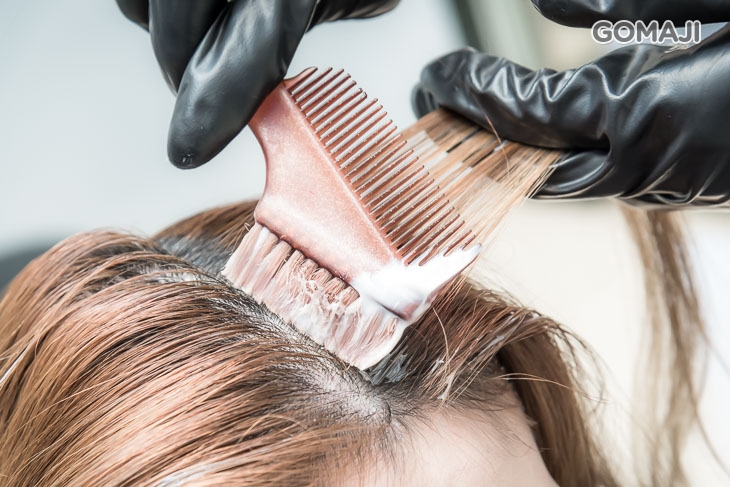 日本哥德式實色染髮(質感單色/髮根染 二選一) 