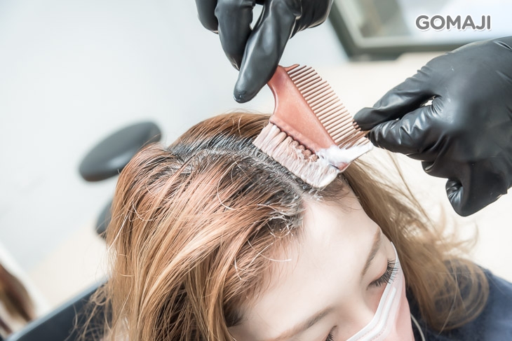 日本哥德式實色染髮(質感單色/髮根染 二選一) 