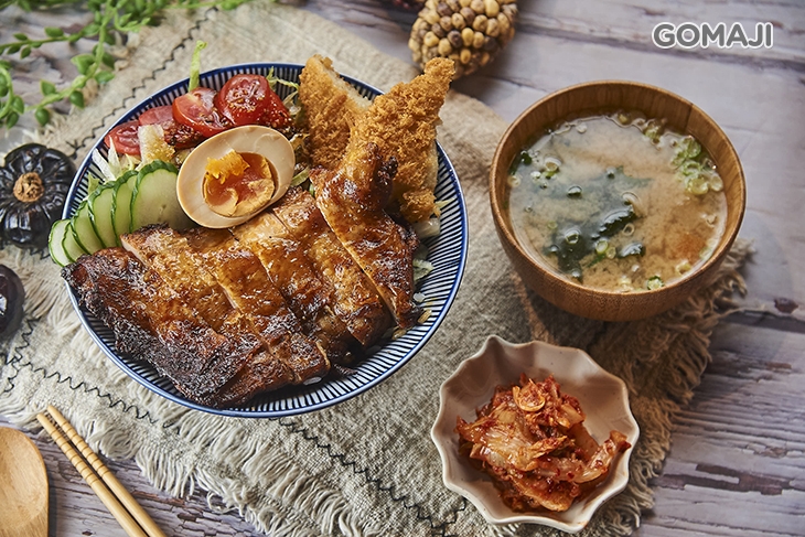 A.主廚推薦日式創作單人熟食蓋飯套餐