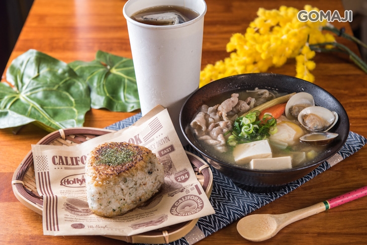 好食蔬果湯 + 飯糰