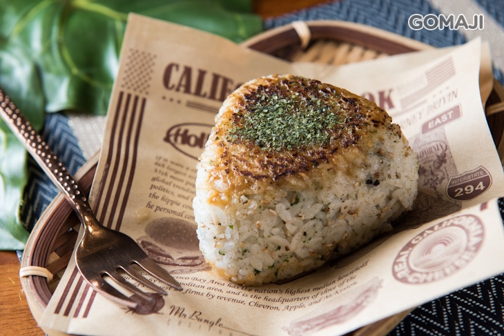 烤飯糰：素海苔香鬆
