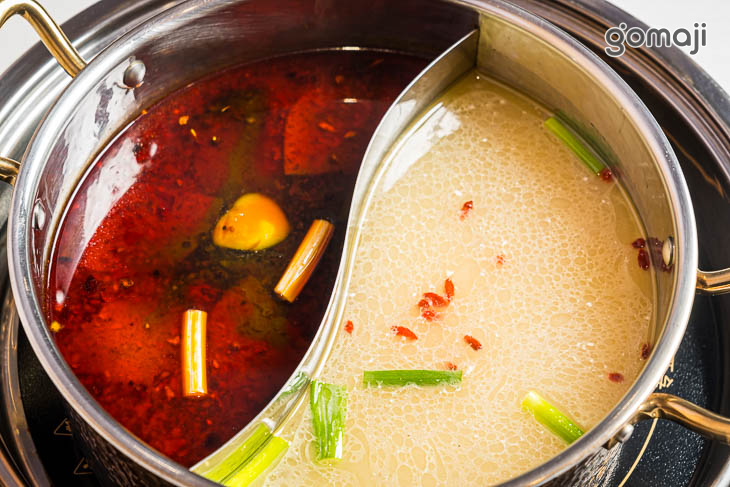 白果鍋&川味牛油麻辣鍋