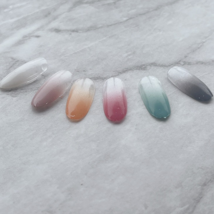 最新技術Airbrush使用｜唯一獨二款式-新技術噴槍單色漸層