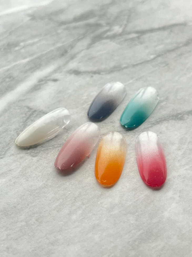 最新技術Airbrush使用｜唯一獨二款式-新技術噴槍單色漸層