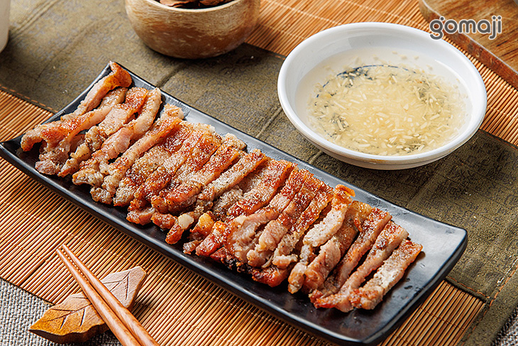 烤鹹豬肉