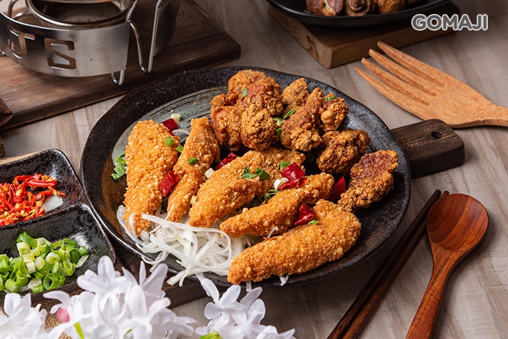 炸物雙拼(檸檬大雞柳條＋祕制無骨排骨酥)