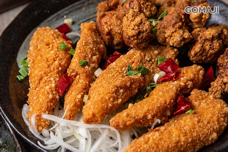 炸物雙拼(檸檬大雞柳條＋祕制無骨排骨酥)