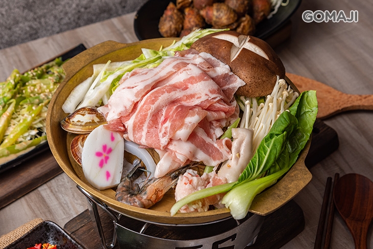 韓式銅盤火鍋套餐(豬肉)