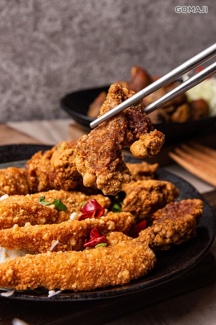 炸物雙拼(檸檬大雞柳條＋祕制無骨排骨酥)