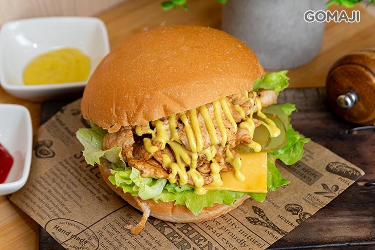 蜂蜜芥末雞肉堡