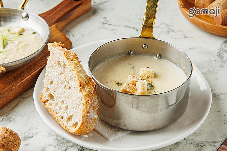 手工麵包+主廚例湯