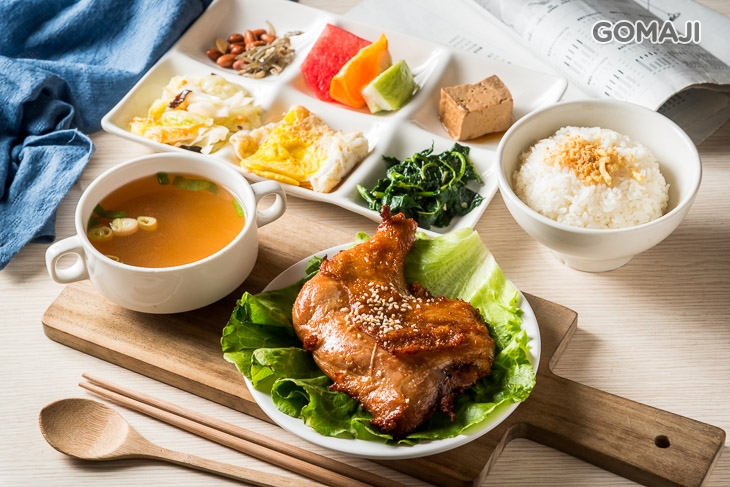 蜜汁雞腿(中式簡餐)
