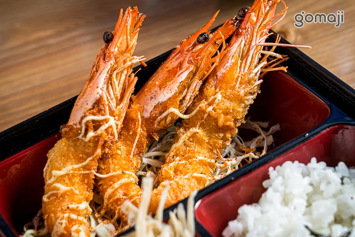 炸蝦定食