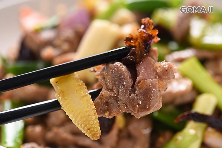 宮保佐肉絲一份