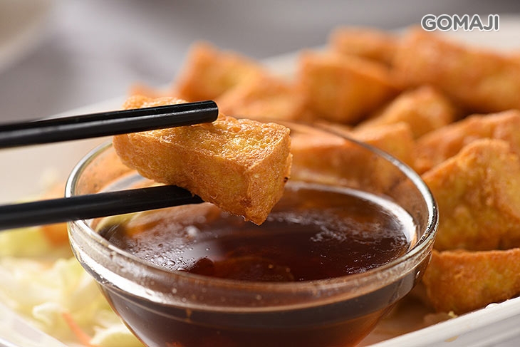 椒麻炸豆腐一份