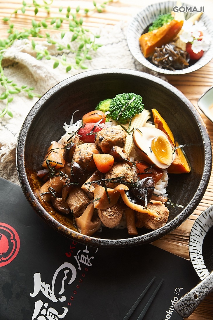 新蔬食風味醬燒素丸丼飯