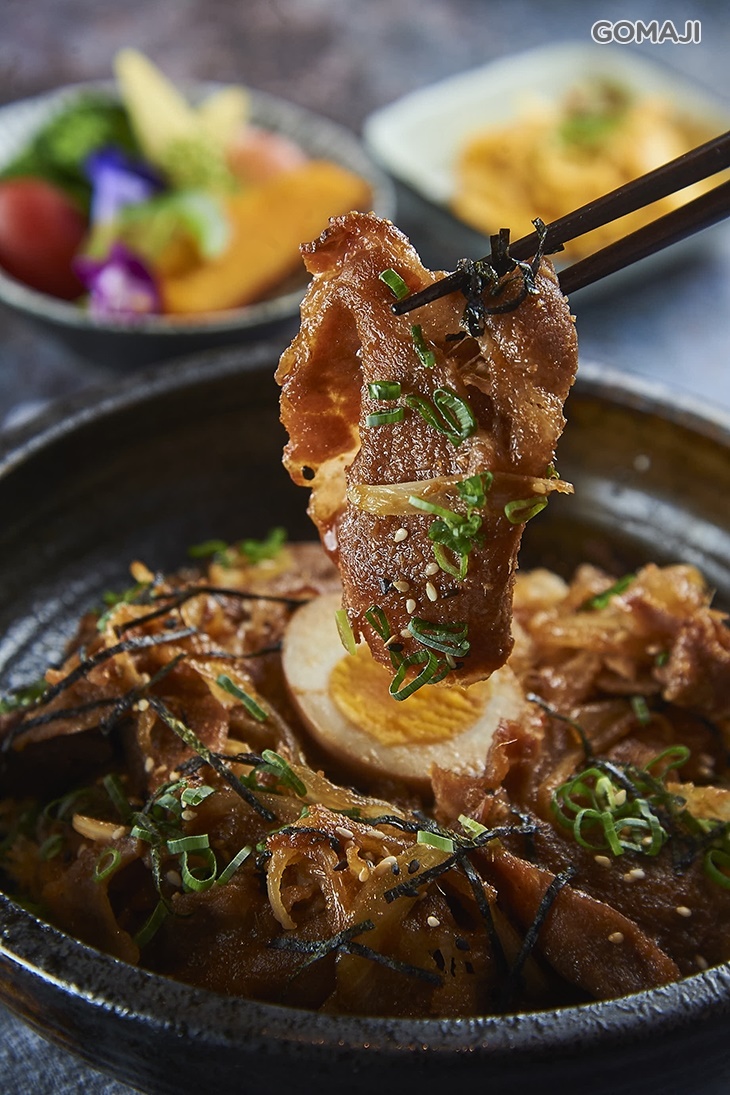 薑汁風味黑毛豬醬燒丼飯