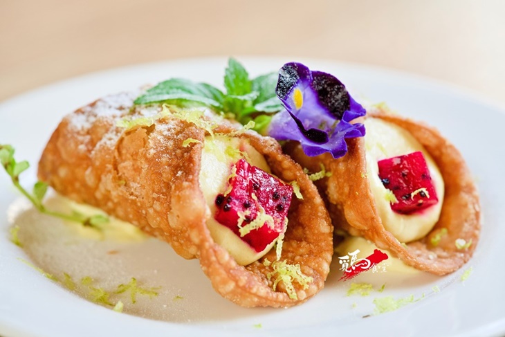 西西里乳酪捲:(鳳梨風味乳酪) (會隨季節變換口味)