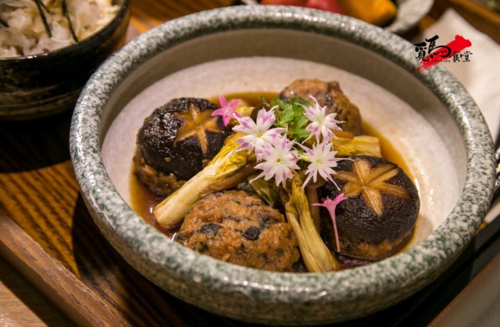 新豬肉鑲菇蔬食醬燒丼飯(純素)