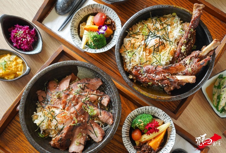 72℃舒菲台塑風味豬棒腿 & 黯然消魂叉燒舒菲豚肉丼