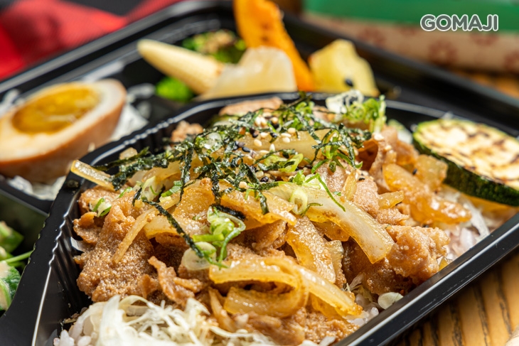 薑汁醬炒黑豚肉丼飯