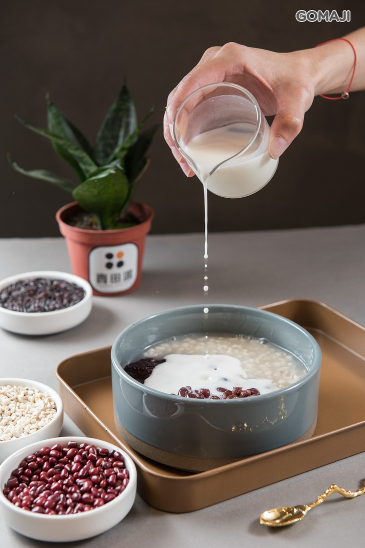 紫米薏仁紅豆湯/紫米薏仁紅豆湯+杏仁
