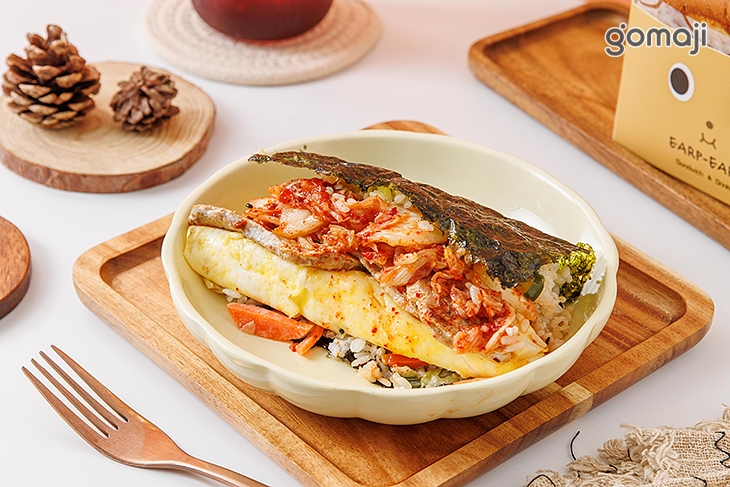 韓式海苔握飯糰-泡菜里肌