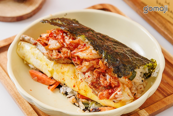 韓式海苔握飯糰-泡菜里肌