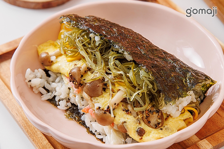 韓式海苔握飯糰-黑椒葷菇