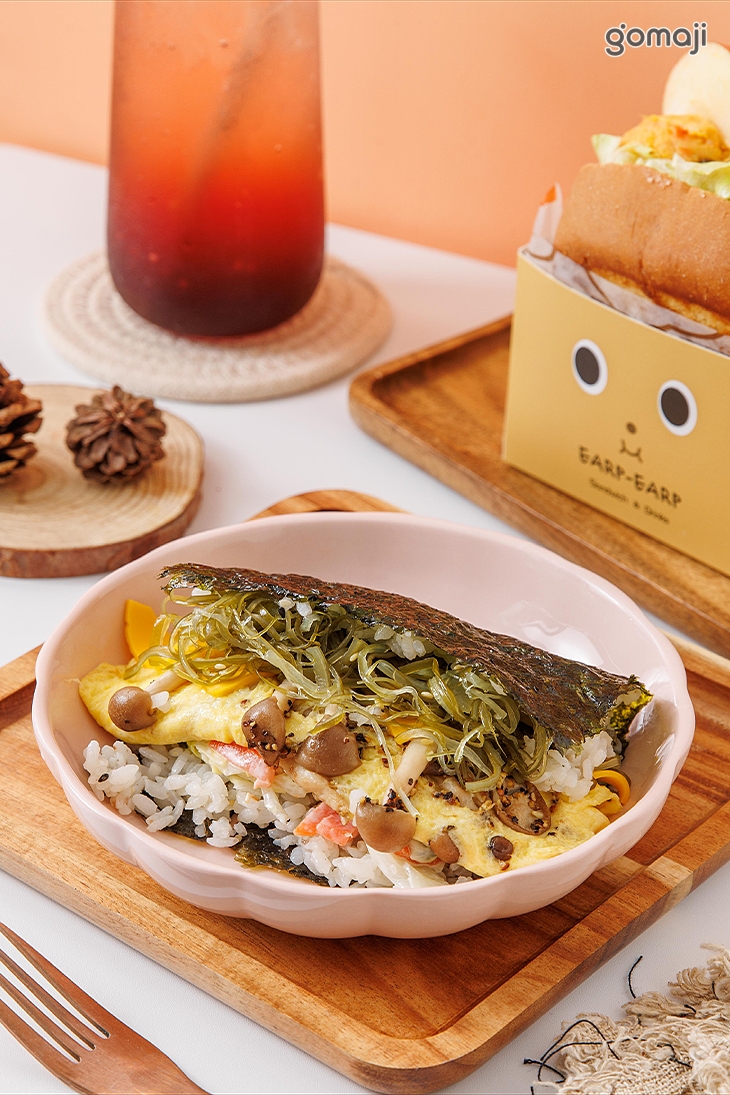 韓式海苔握飯糰-黑椒葷菇