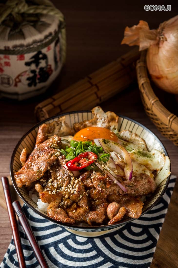 蒜香梅花豬燒肉