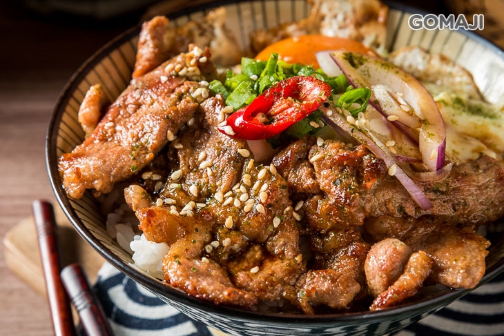 蒜香梅花豬燒肉