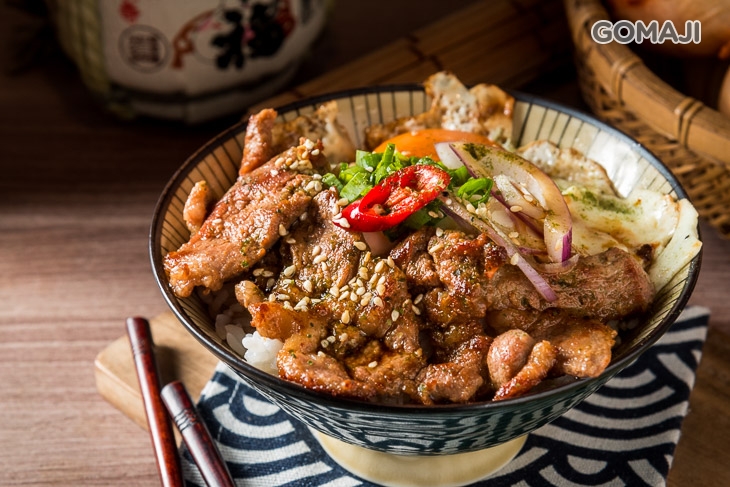 蒜香梅花豬燒肉