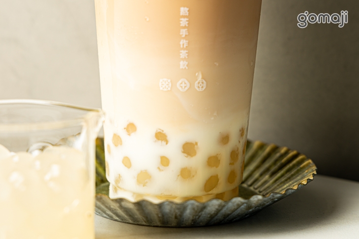 白玉波霸鮮奶茶