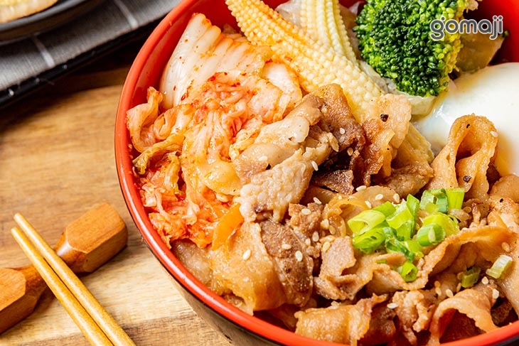 泡菜豬肉丼飯