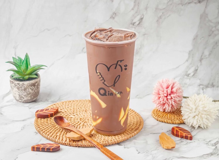 巧克力布丁奶茶